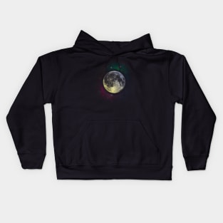 Rainbow Celestial Moonbow Luna Kids Hoodie